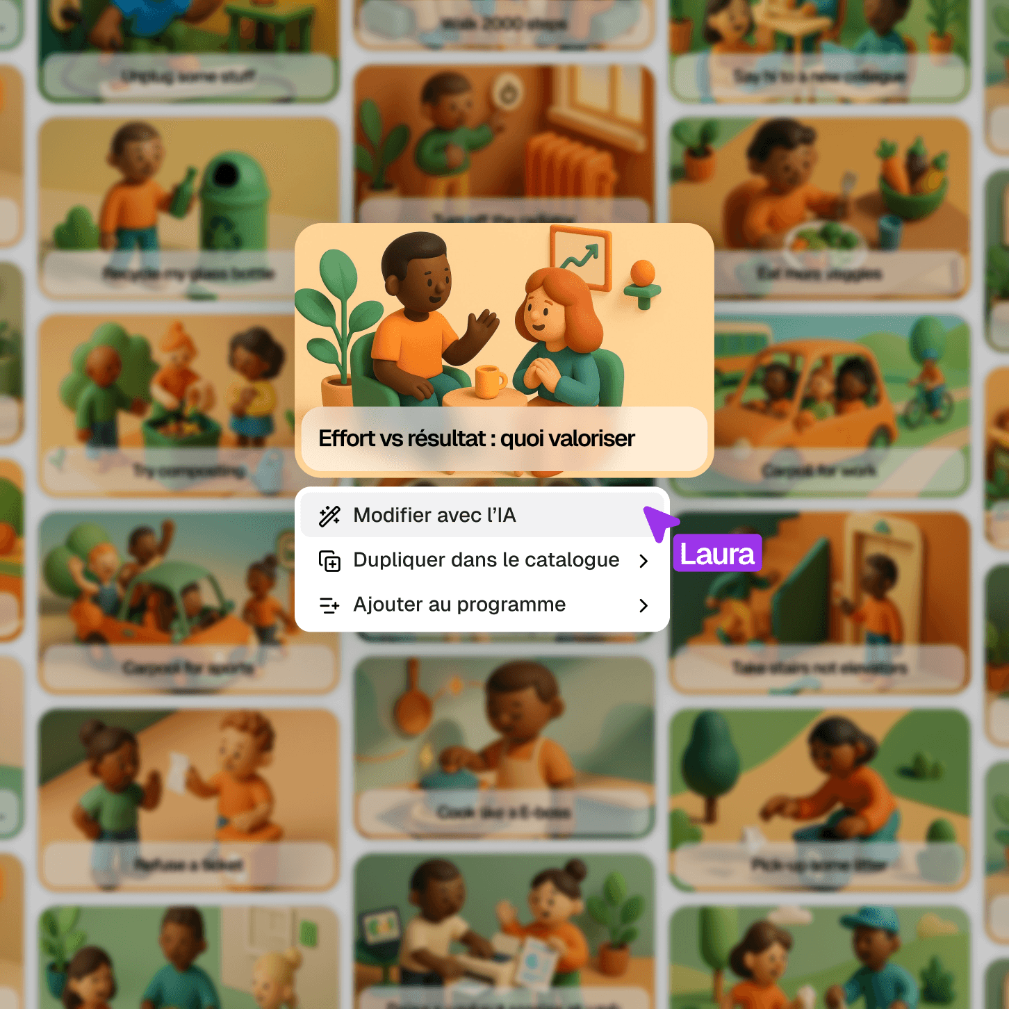 Contenus reconnaissance et valorisation